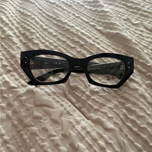 Ray-Ban Black Geometric Glasses